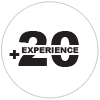 20 années d'expérience